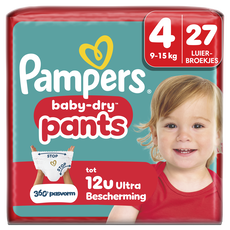 Pampers Baby Dry Pants Luierbroekjes Maat 4 9-15 KG 27 stuks