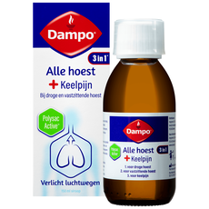 Dampo Alle Hoest + Keelpijn 150 ML
