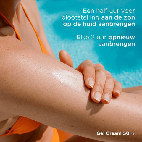 ISDIN Fotoprotector Gel Cream Wet Skin Zonnebrand SPF50+ 250 ML 