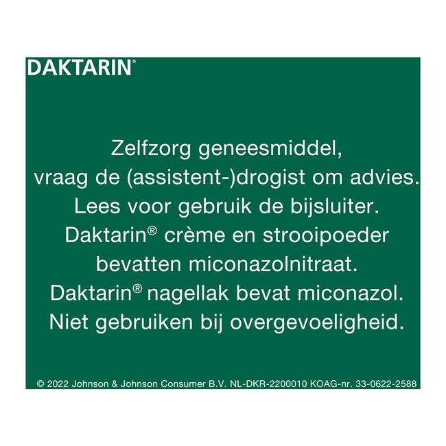 Daktarin® Nagellak Tinctuur 30 ML