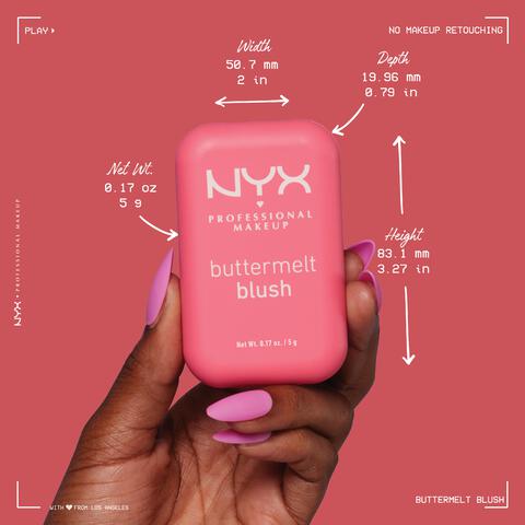 NYX Professional Makeup Buttermelt Blush Butta Cherry Pop