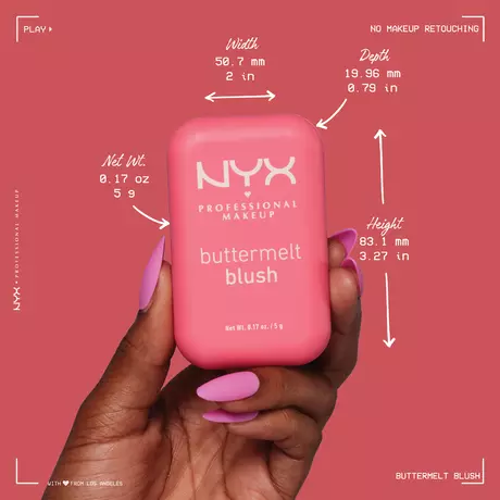 NYX Professional Makeup Buttermelt Blush Butta Cherry Pop