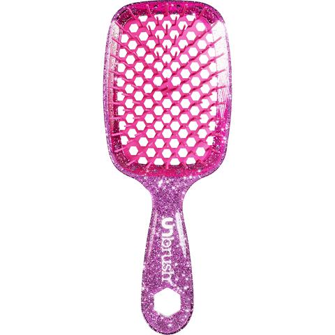UNbrush Detangling Hair Brush Rose Quartz Pink 1 stuk