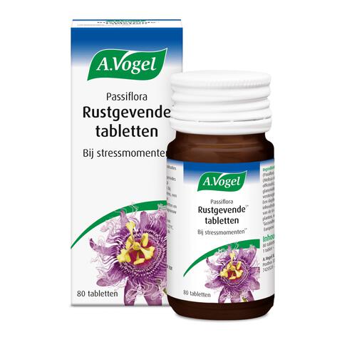 A.Vogel Passiflora Rustgevende1* Tabletten Helpt Bij Stressmomenten1* 80 stuks