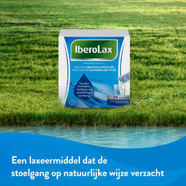 Iberolax verlicht obstipatie effectief 10 sachets