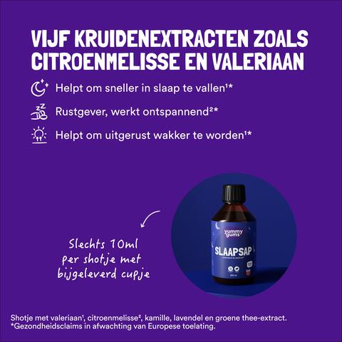Yummygums vloeibaar slaapsap 200 ML