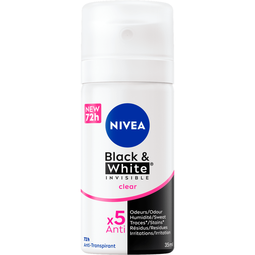 NIVEA Black & White Invisible Deodorant Spray Mini 35 ML