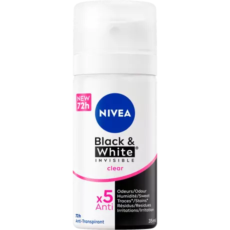 NIVEA Black & White Invisible Deodorant Spray Mini 35 ML