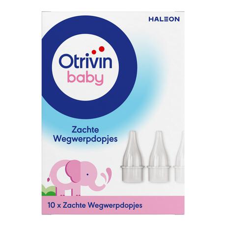 OtriCare Baby wegwerpdopjes bij Aspirator neusjesreiniger 10 stuks