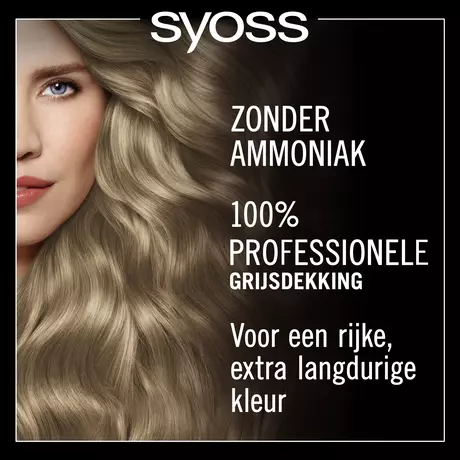 Syoss Oleo Intense Permanente Haarkleuring 7-58 Cool Beigeblond/Blond Beige Froid