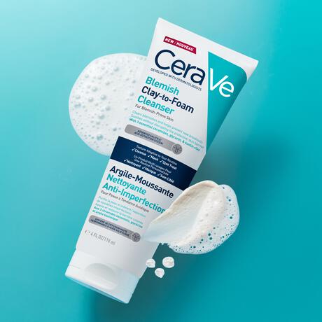 CeraVe Anti-Onzuiverheden Klei naar Schuim Reiniging 118ml
