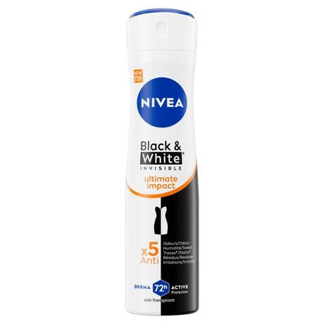 NIVEA Black & White Ultimate Impact Deodorant Spray 150 ML