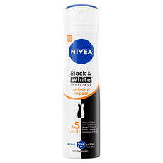 NIVEA Black & White Ultimate Impact Deodorant Spray 150 ML