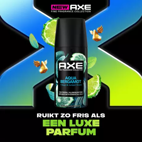 AXE Fine Fragrance Aqua Bergamot Deodorant Bodyspray Mini 35 ML