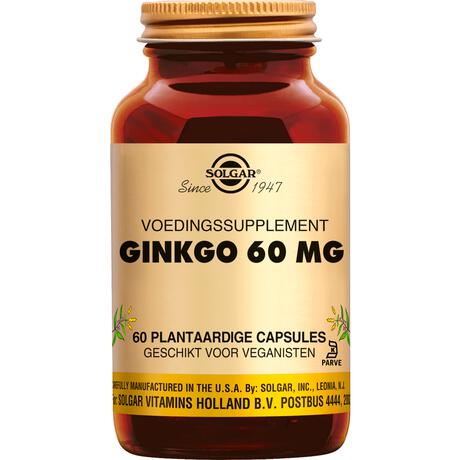 Solgar Ginkgo 60 mg 60 capsules