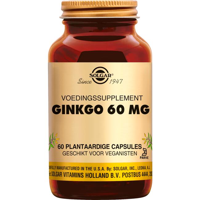 Solgar Ginkgo 60 mg 60 capsules