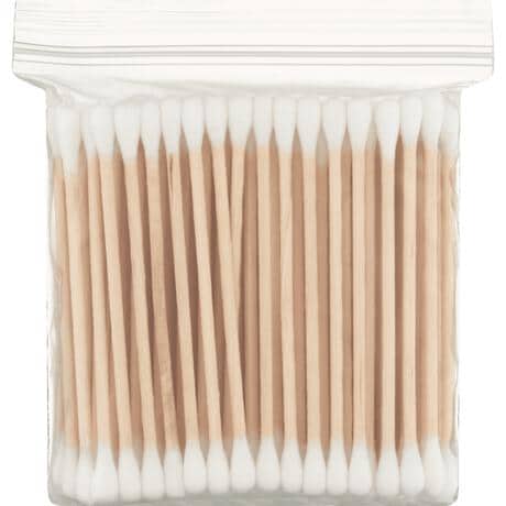 Etos Wattenstaafjes Hout 100 stuks