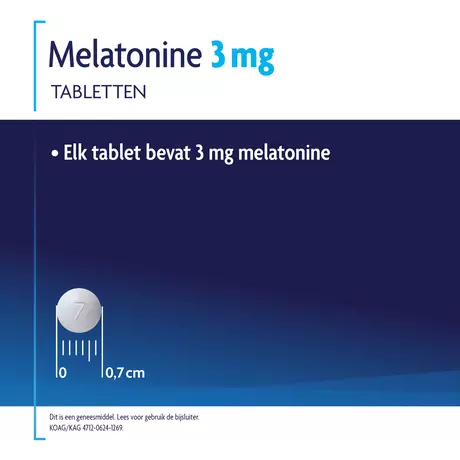 Shiepz Melatonine 3 MG Tabletten 30 stuks