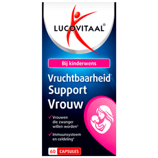 Lucovitaal Vruchtbaarheid Support Vrouw 60 softgels 