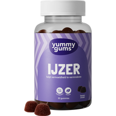 Yummygums Ijzer 10mg Vegan 60 Gummies