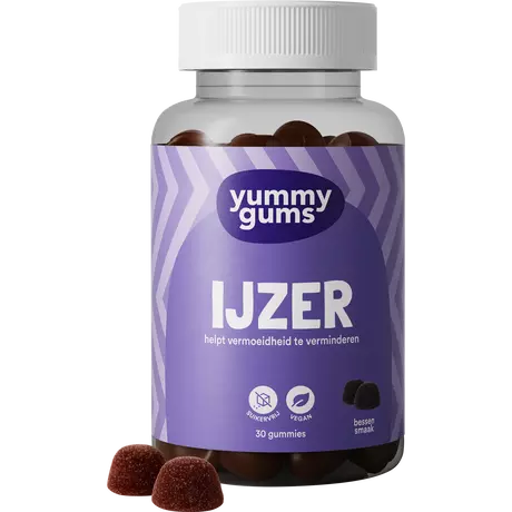 Yummygums IJzer 10mg Vegan 30 Gummies