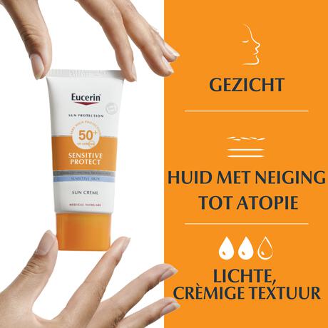 Eucerin Sun Sensitive Protect Crème SPF50+ 50 ML