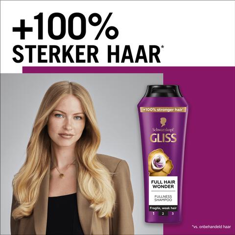Gliss Full Hair Wonder Shampoo 250 ML