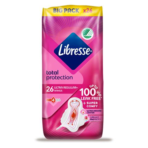 Libresse Ultra Regular Maandverband Big Pack 26 stuks