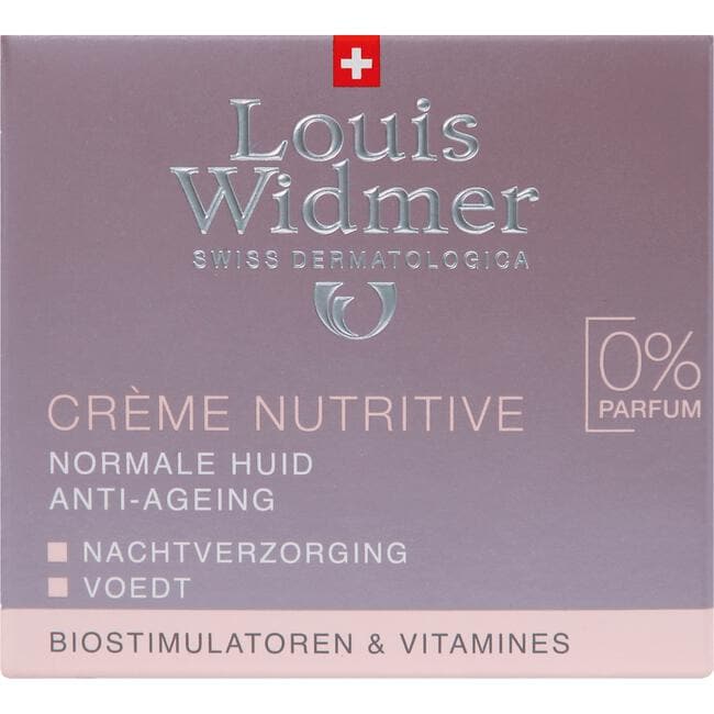 Louis Widmer Crème Nutritive Zonder Parfum 50 ML