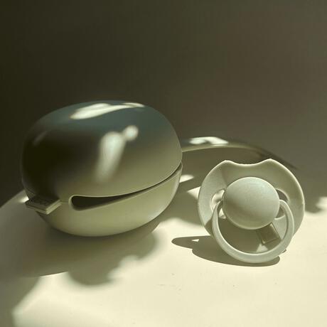 Difrax LOVI Prime Fopspeen 6-18 Maanden Pistachio/Green BPA-vrij