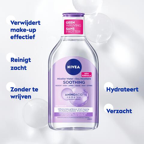 NIVEA Soothing Micellair Water Gevoelige huid 400 ML