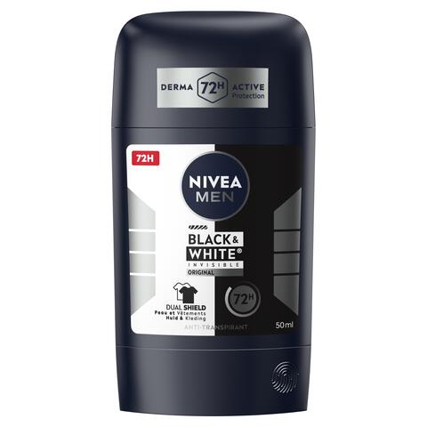 NIVEA MEN Black & White Deodorant Stick 50 ML