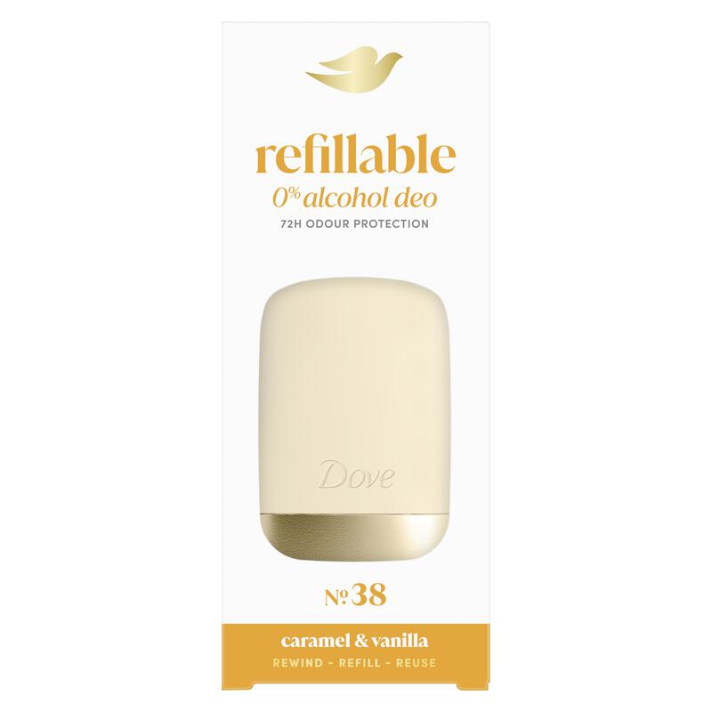 Dove Caramel Refillable Deodorant Starter Kit