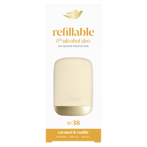 Dove Caramel Refillable Deodorant Starter Kit