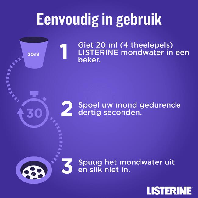 Listerine® Total Care Sensitive Mondspoeling 500 ML