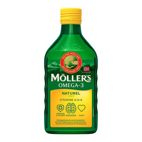 Möller's Omega-3 Levertraan Naturel 250 ml