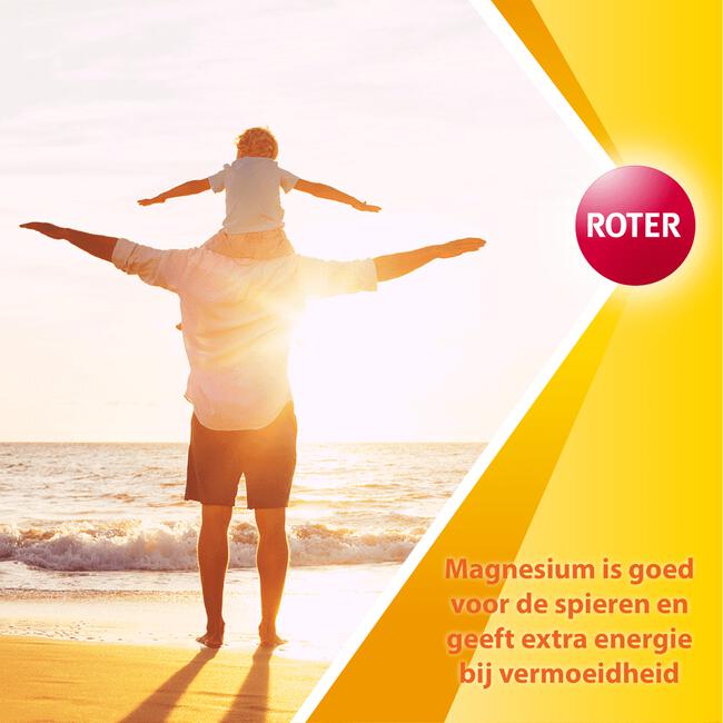 Roter Magnesium Bruistablet met Vitamine C