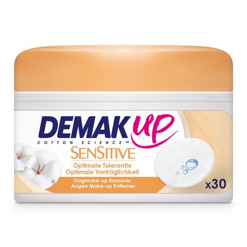 Demak'Up Sensitive Oogmake-up Reiniger Wattenschijfjes 30 stuks