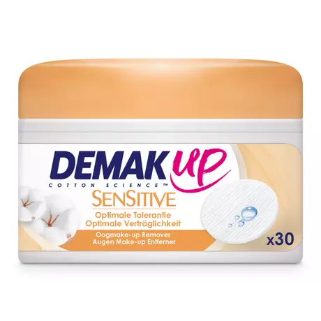 Demak'Up Sensitive Oogmake-up Reiniger Wattenschijfjes 30 stuks