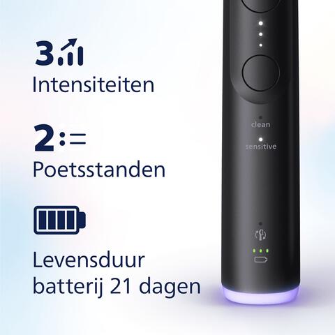 Philips Sonicare Elektronische Tandenborstel 6100 Series Zwart HX7401/01&nbsp;