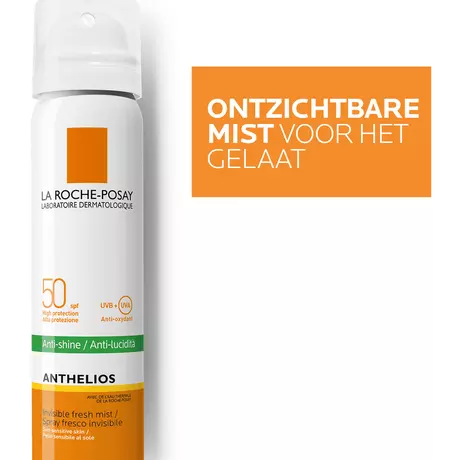 La Roche-Posay Anthelios Zonnebrand Mist Gezicht SPF50 75 ML