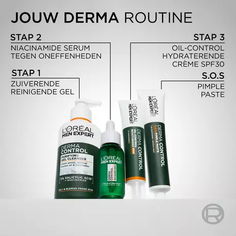 L'Oréal Paris Men Expert Derma Control Purifying Gel Cleanser 260 ML