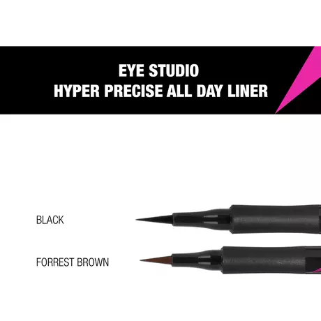 Maybelline New York Hyper Precise All Day Eyeliner 1 Forest Brown