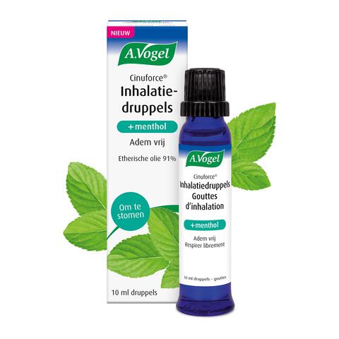 A.Vogel Cinuforce Inhalatiedruppels +Menthol 10 ML