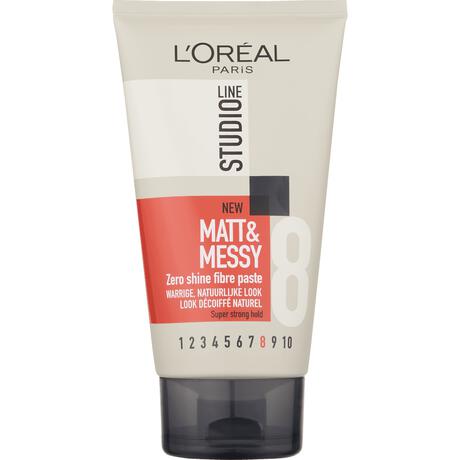 L'Oréal Paris Studio Line Matt & Messy Zero Shine Fibre Paste 150 ML