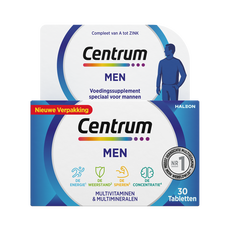 Centrum Men Multivitaminen Tabletten 30 stuks