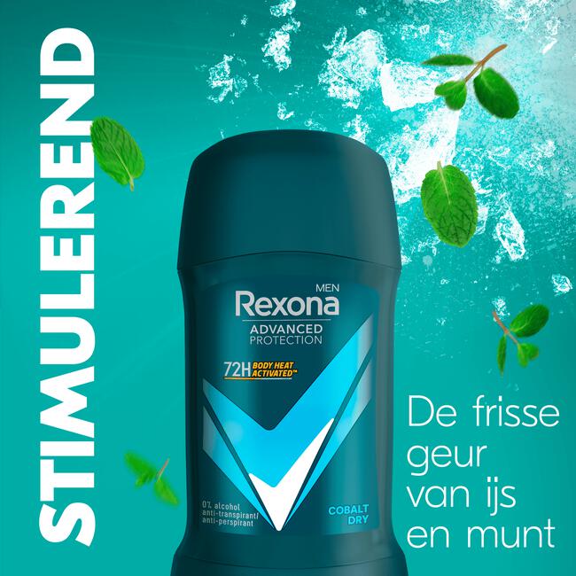 Rexona Men Advanced Protection Cobalt Dry Deodorant Stick 50 ML