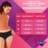 Libresse Intimawear Hipster Menstruatieondergoed Zwart Small 1 stuk&nbsp;