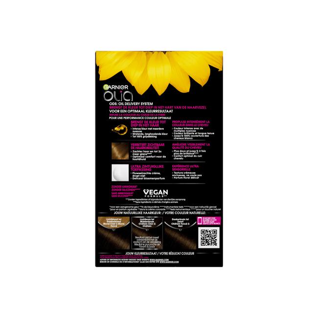 Garnier Olia Permanente Haarverf 4.0 Bruin