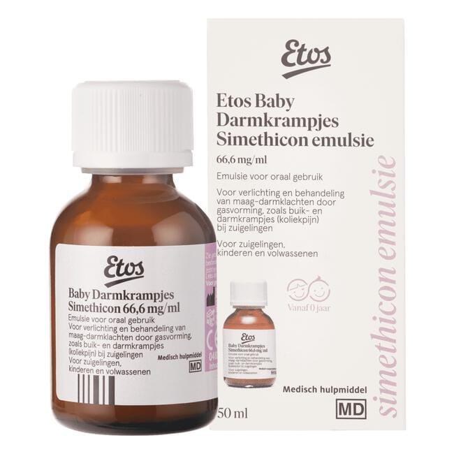 Etos Baby Darmkrampjes Simethicon Emulsie 66,6 MG/ML